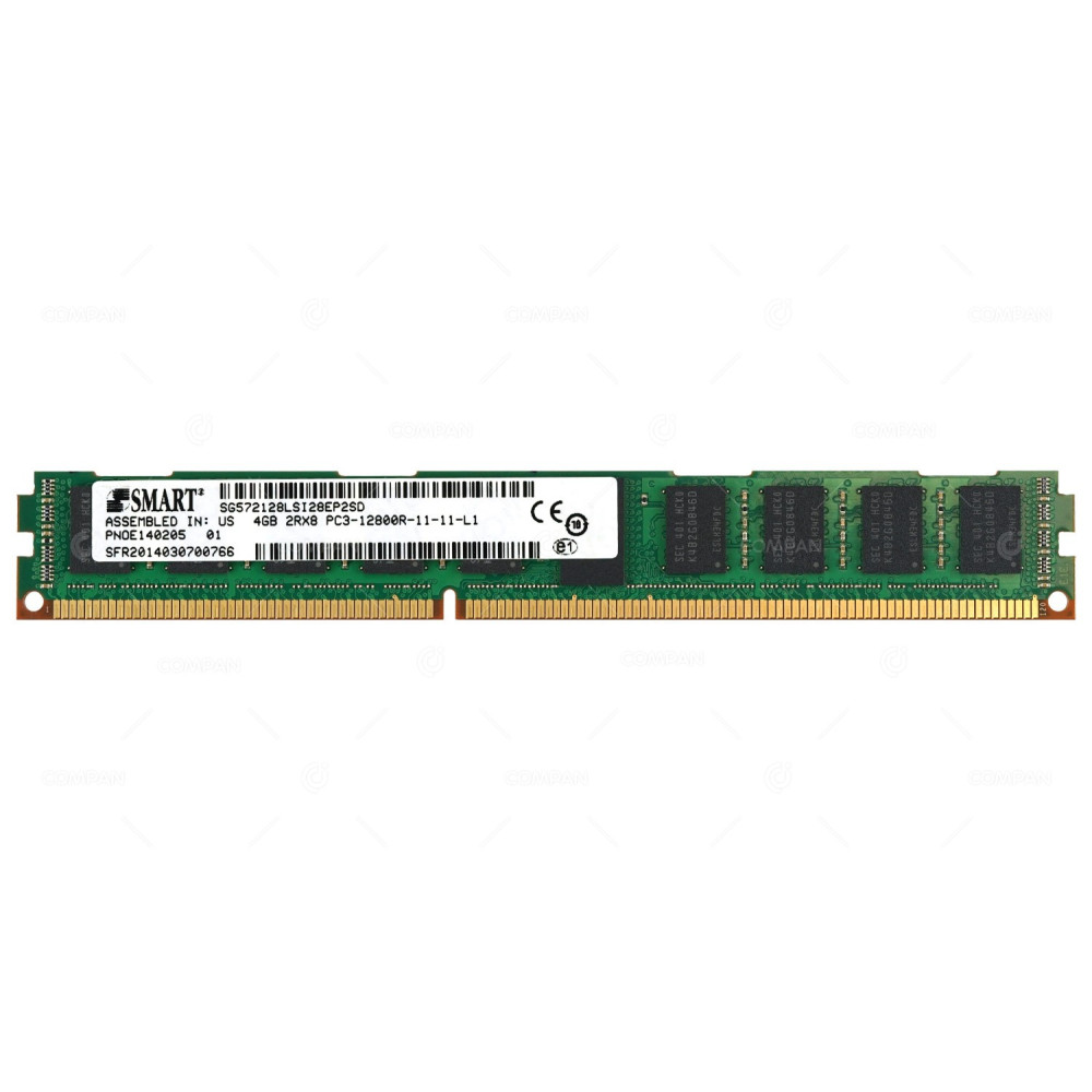 SG572128LSI28EP2SD SMART 4GB 2RX8 PC3-12800R LOW PROFILE MEMORY FOR E2700 -